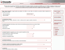 Tablet Screenshot of chooseby.net